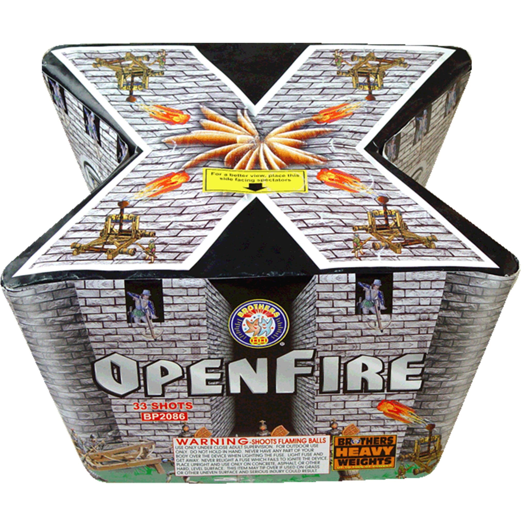 OPENFIRE 33 SHOTS ( FAN-SHAPED )